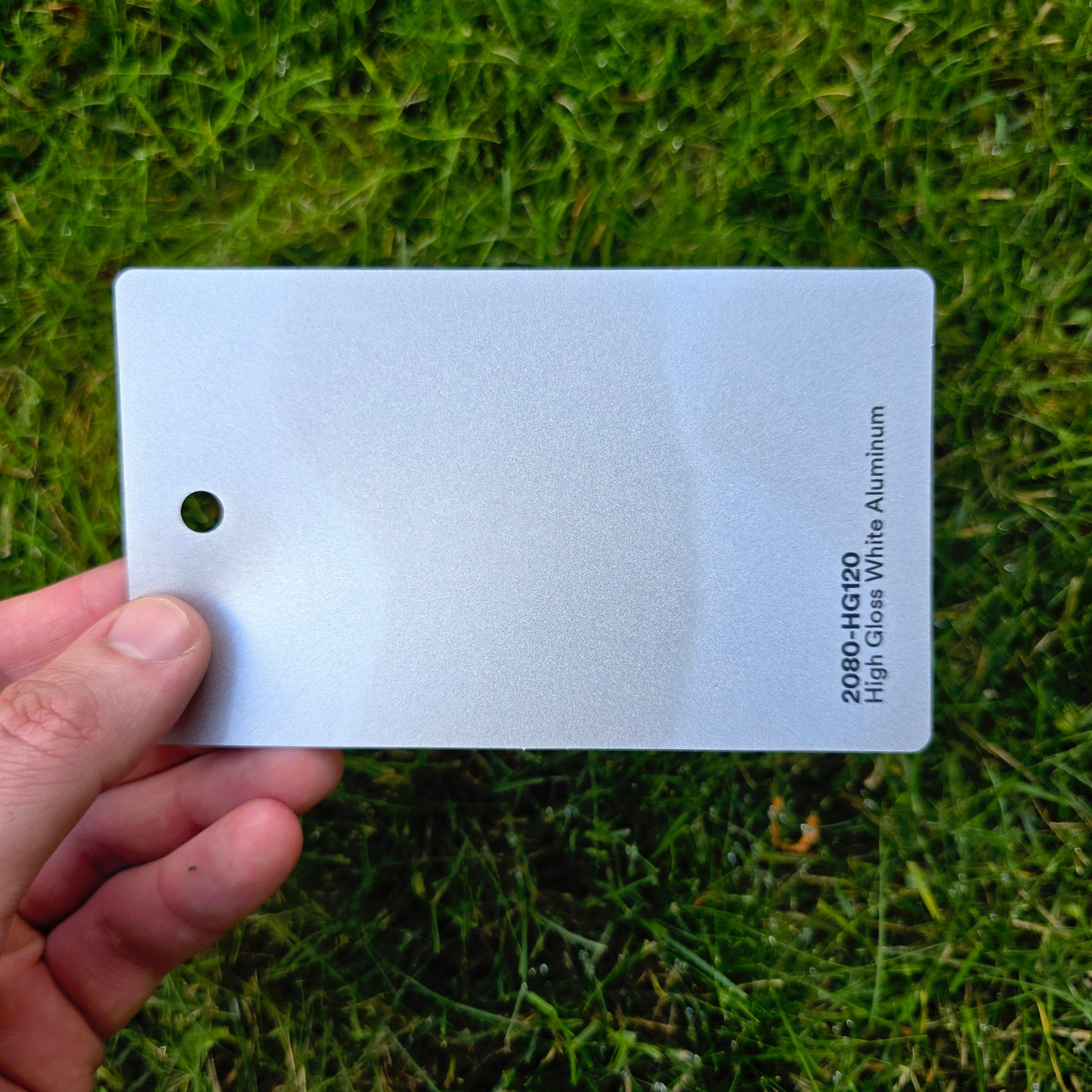 3M 2080 White Aluminum High Gloss
