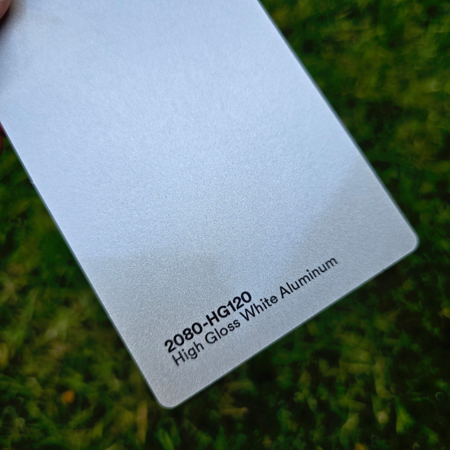 3M 2080 White Aluminum High Gloss