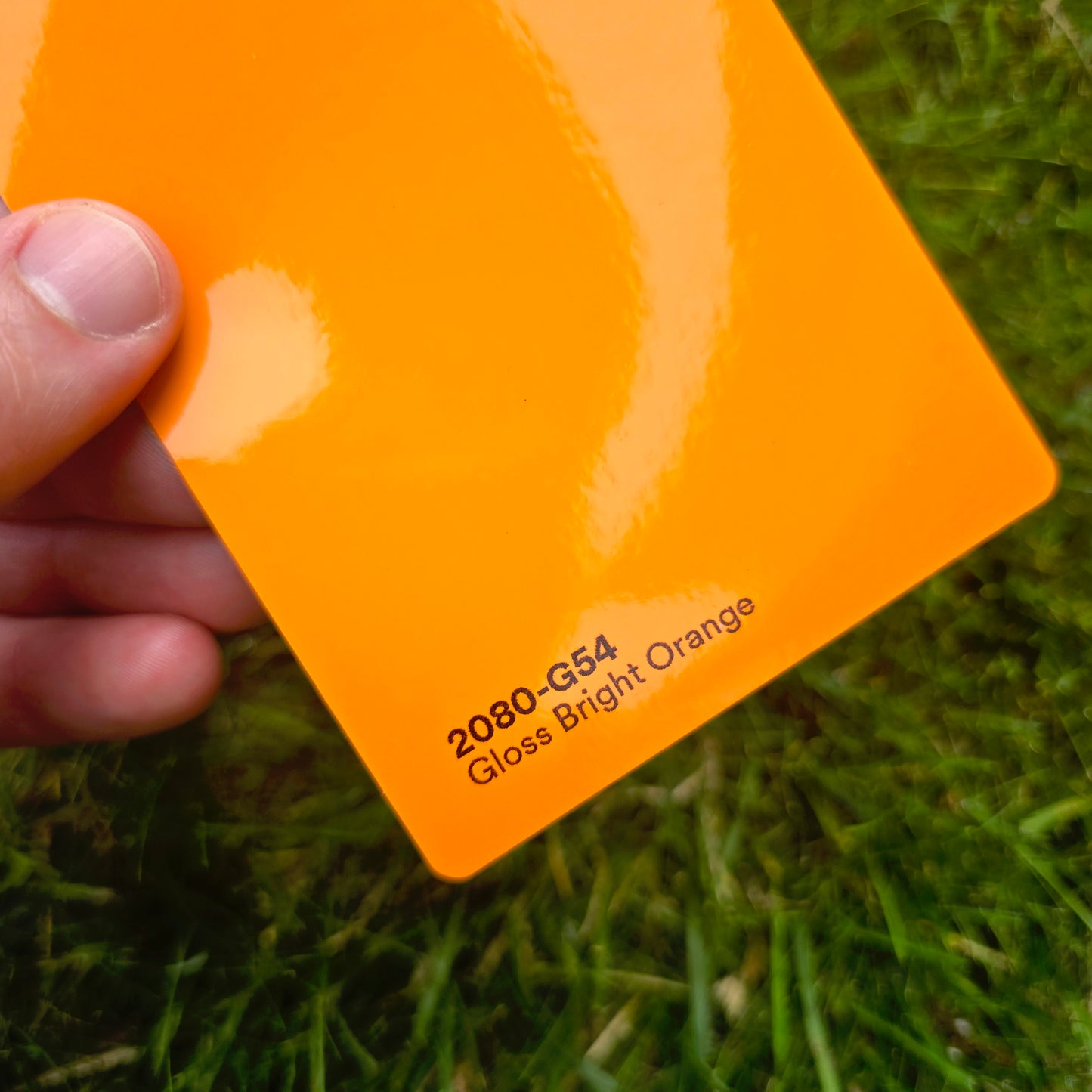 3M 2080 Bright Orange Gloss