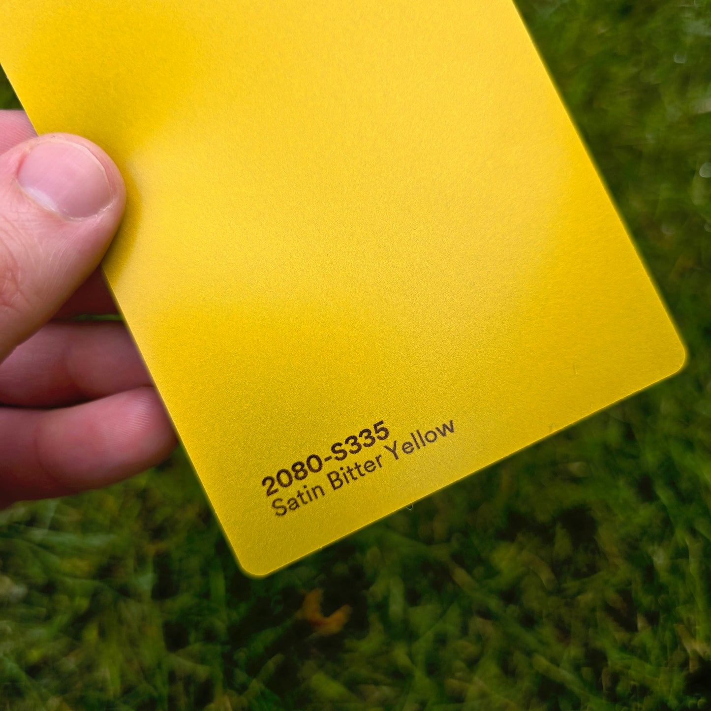 3M 2080 Bitter Yellow Satin