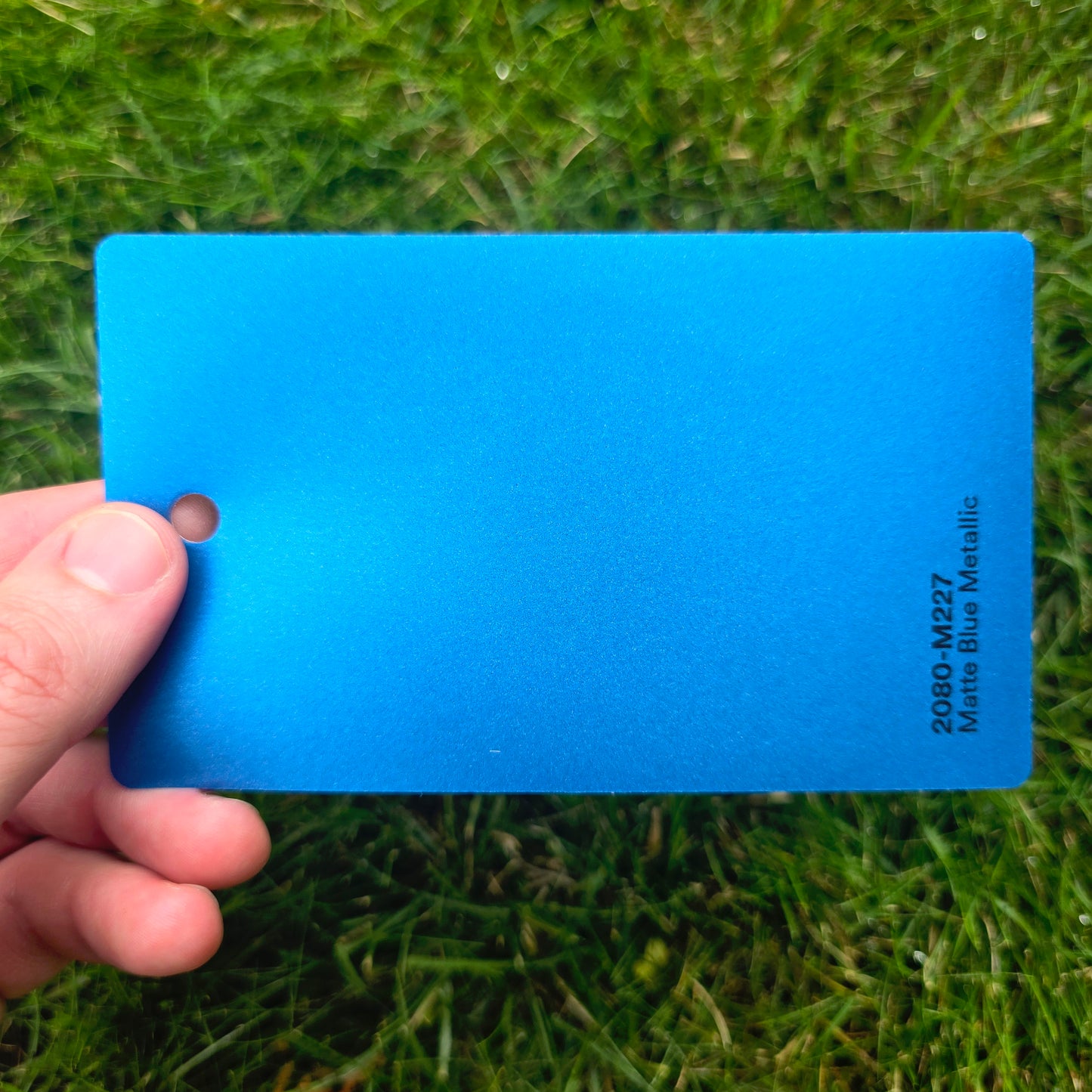 3M 2080 Blue Matte Metallic