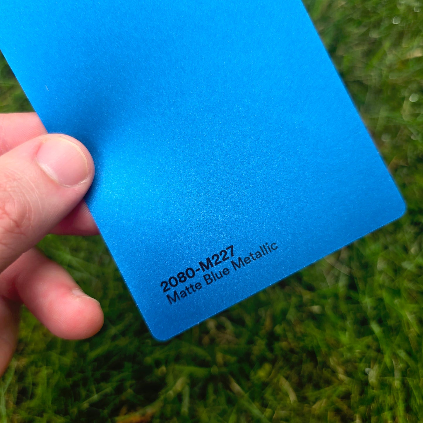 3M 2080 Blue Matte Metallic