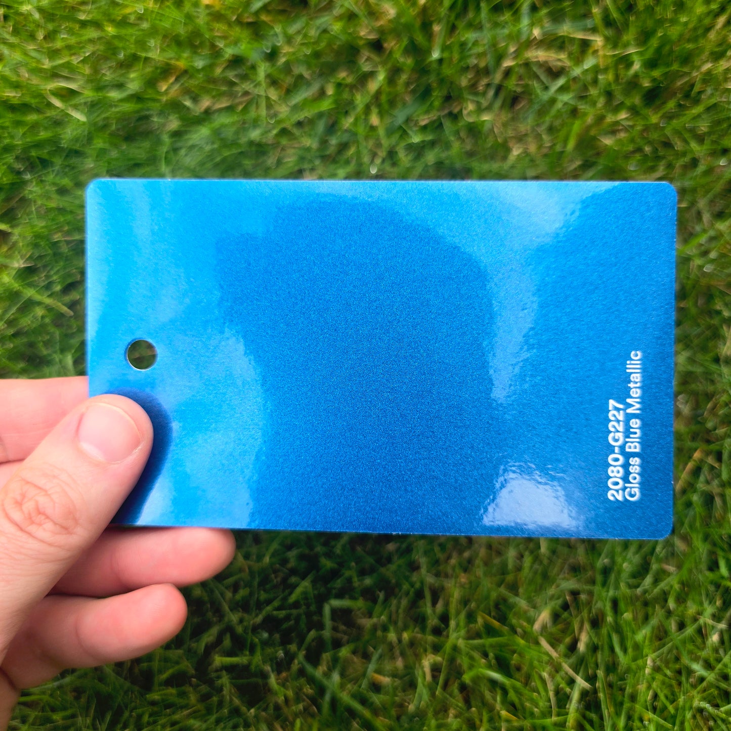 3M 2080 Blue Metallic Gloss