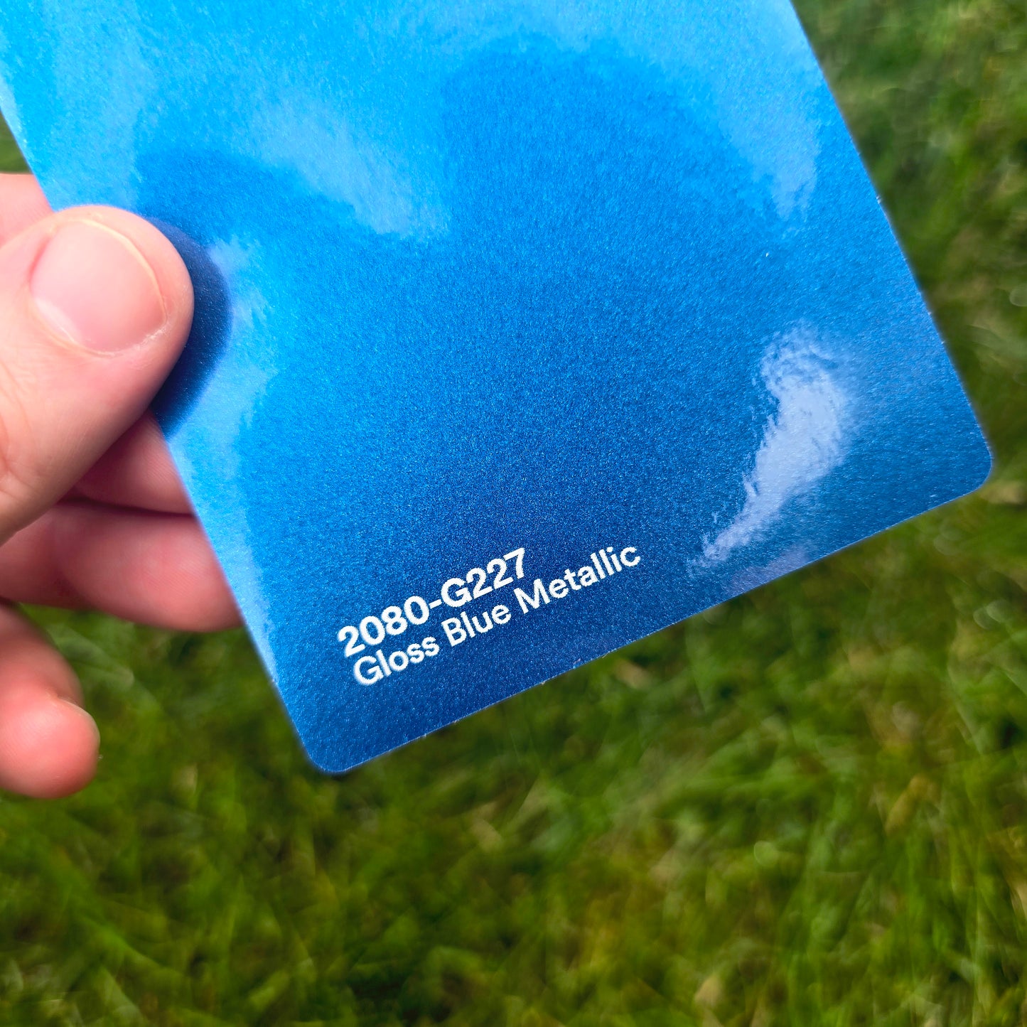 3M 2080 Blue Metallic Gloss