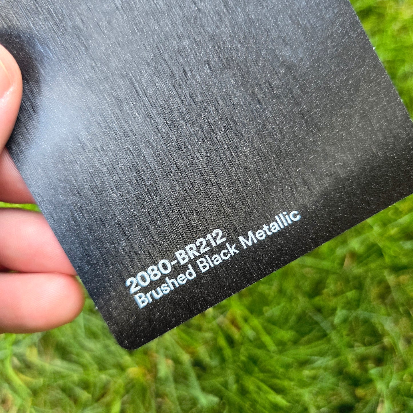 3M 2080 Brushed Black Metallic