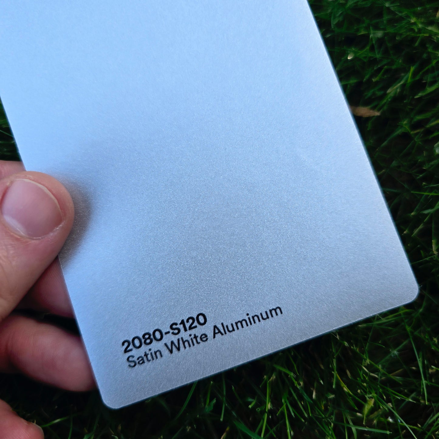 3M 2080 White Aluminum Satin