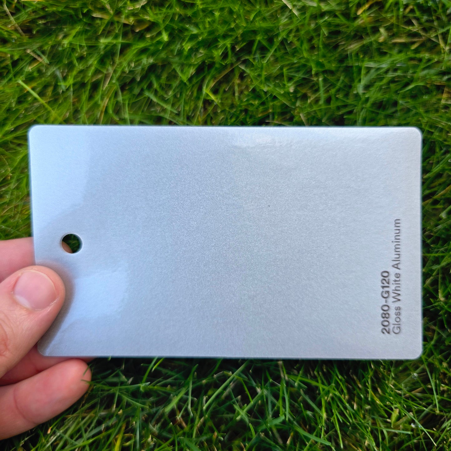 3M 2080 White Aluminum Gloss
