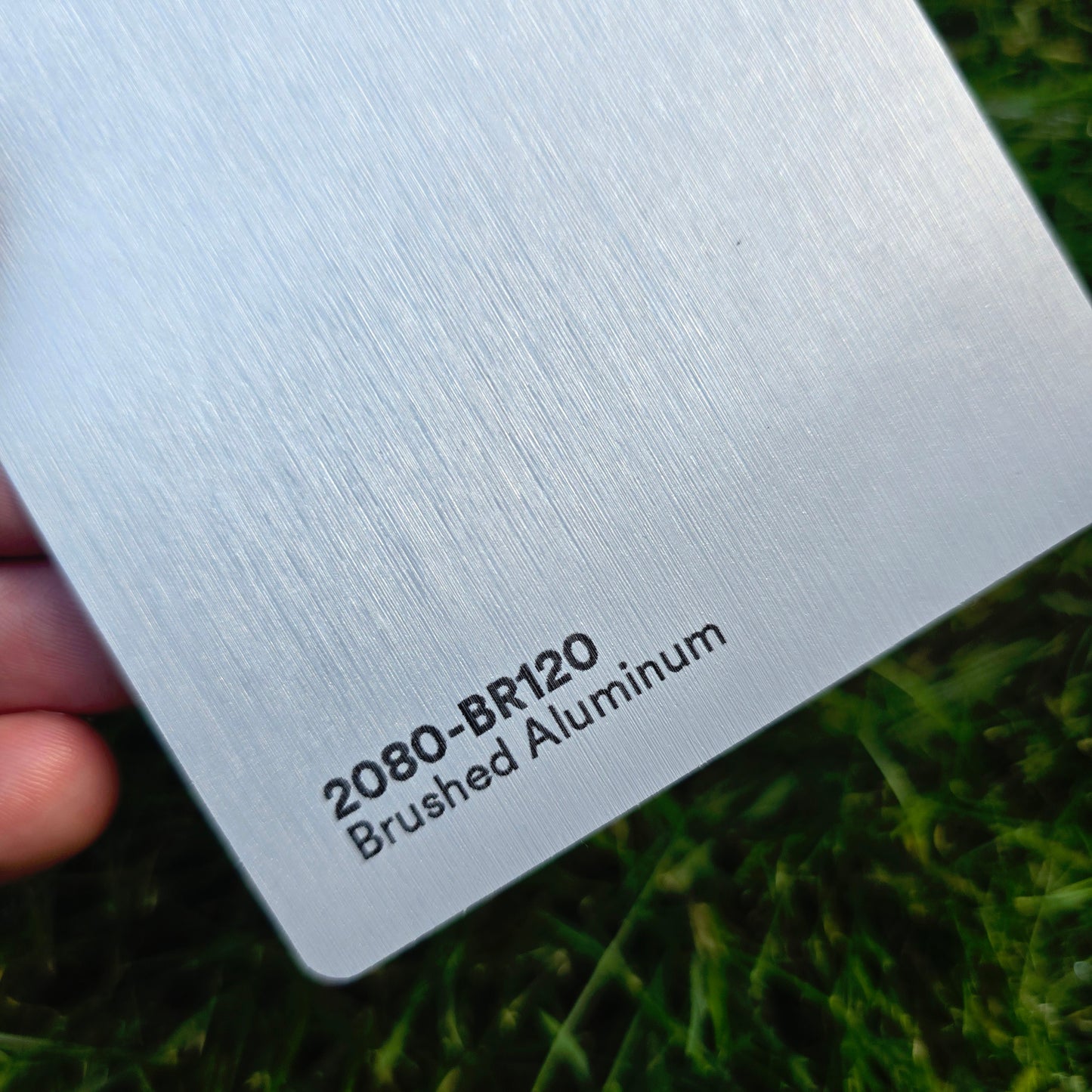 3M 2080 Aluminum Brushed Metallic