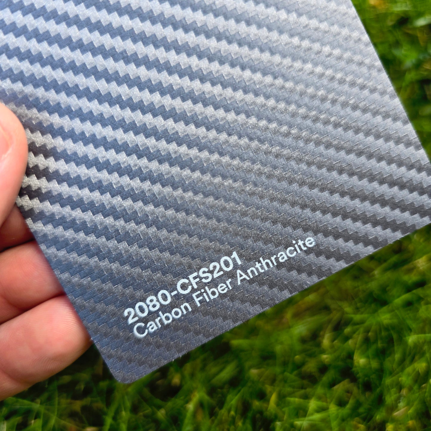 3M 2080 Anthracite Carbon Fibre