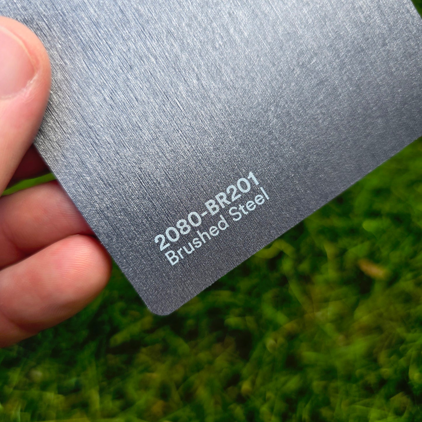 3M 2080 Steel Brushed Metallic