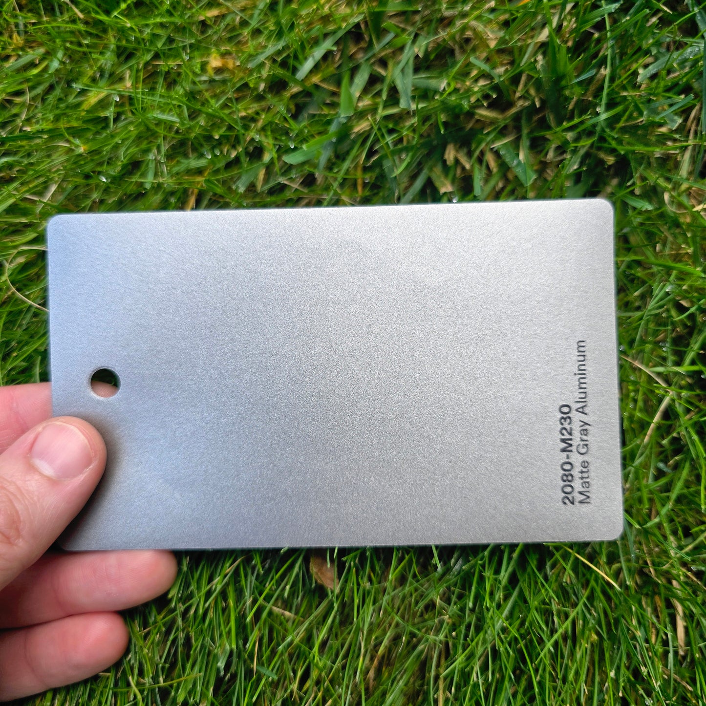 3M 2080 Grey Aluminum Matte