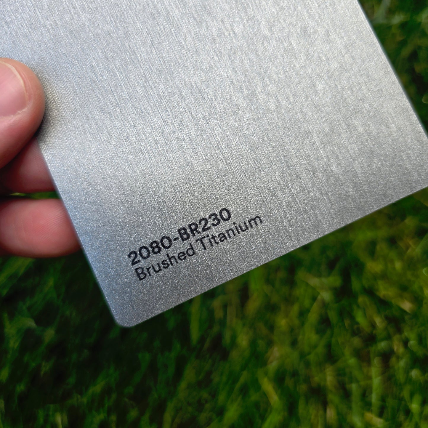 3M 2080 Titanium Brushed Metallic