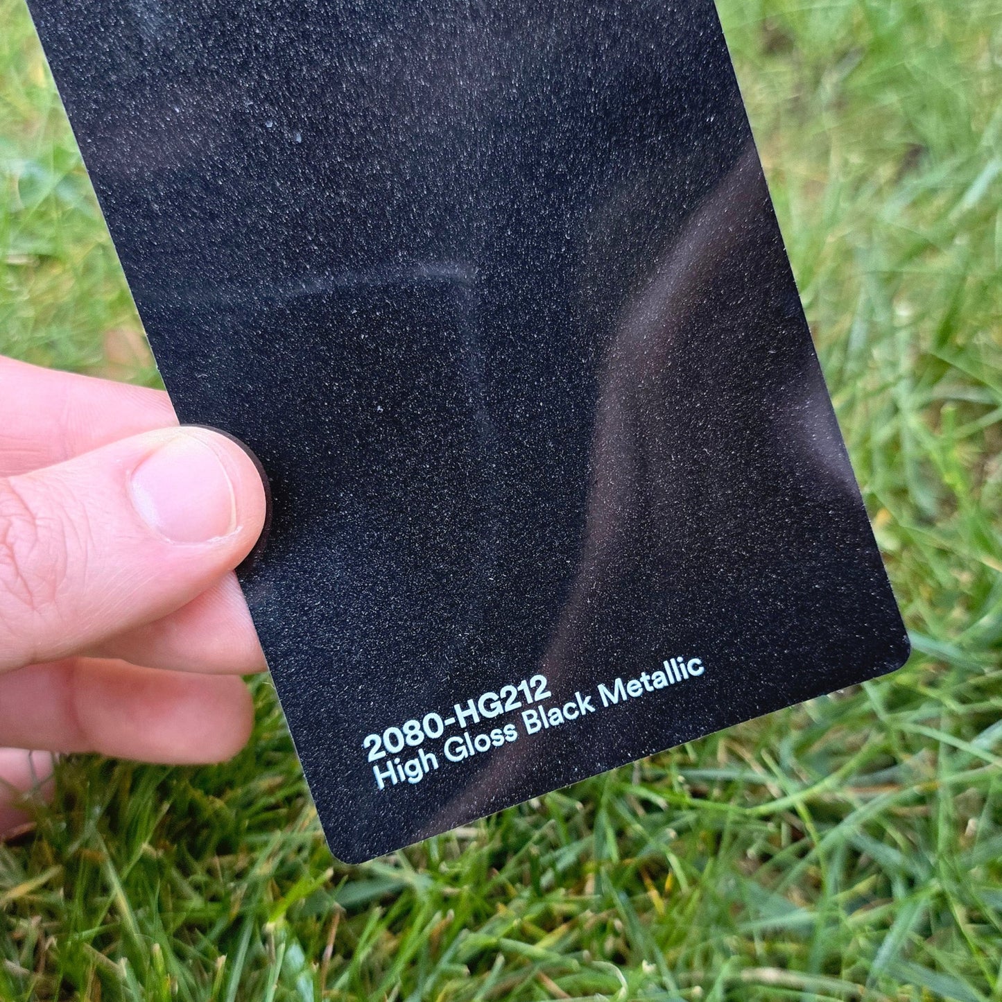 3M 2080 Black Metallic High Gloss
