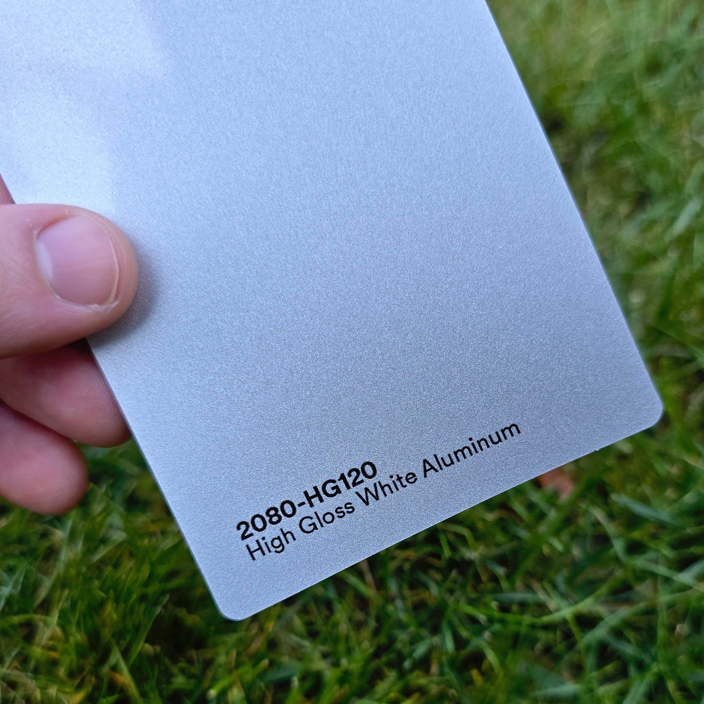 3M 2080 White Aluminum High Gloss