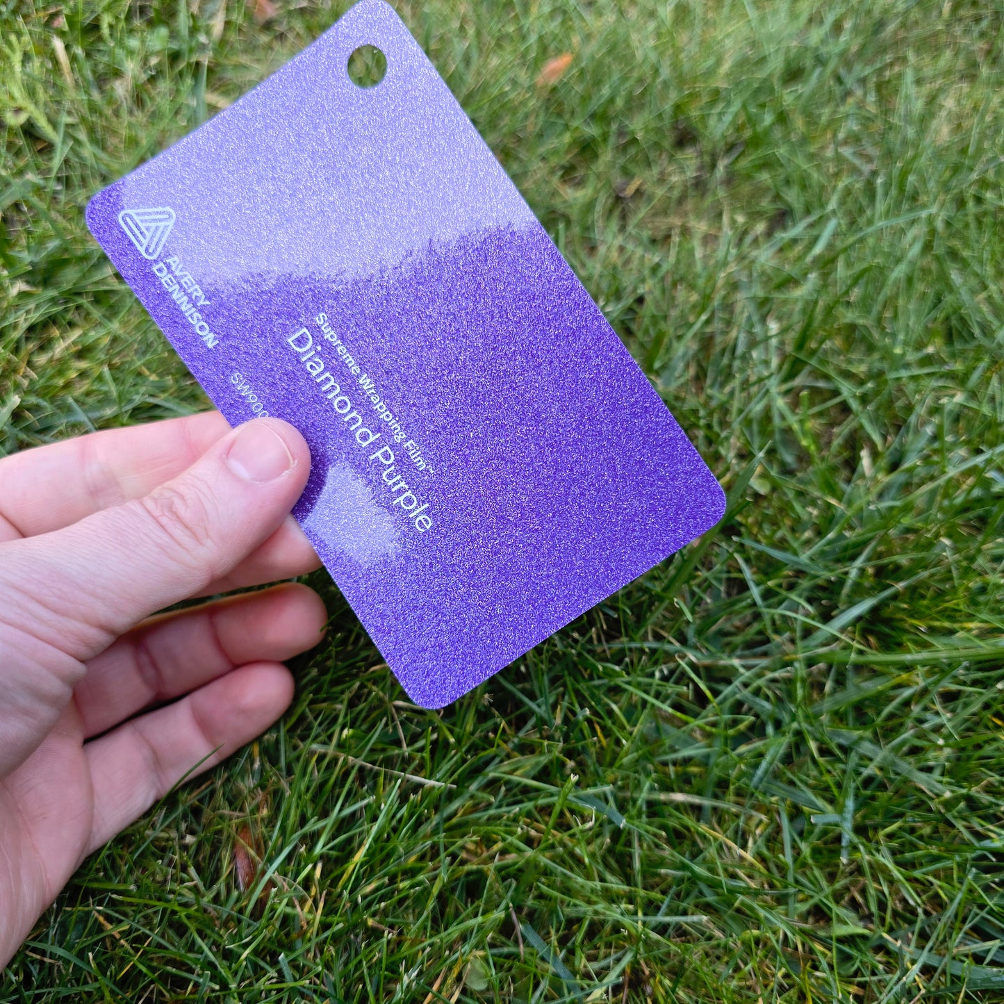 Avery SW 900 Diamond Purple Gloss, Sparkle Wrap Film