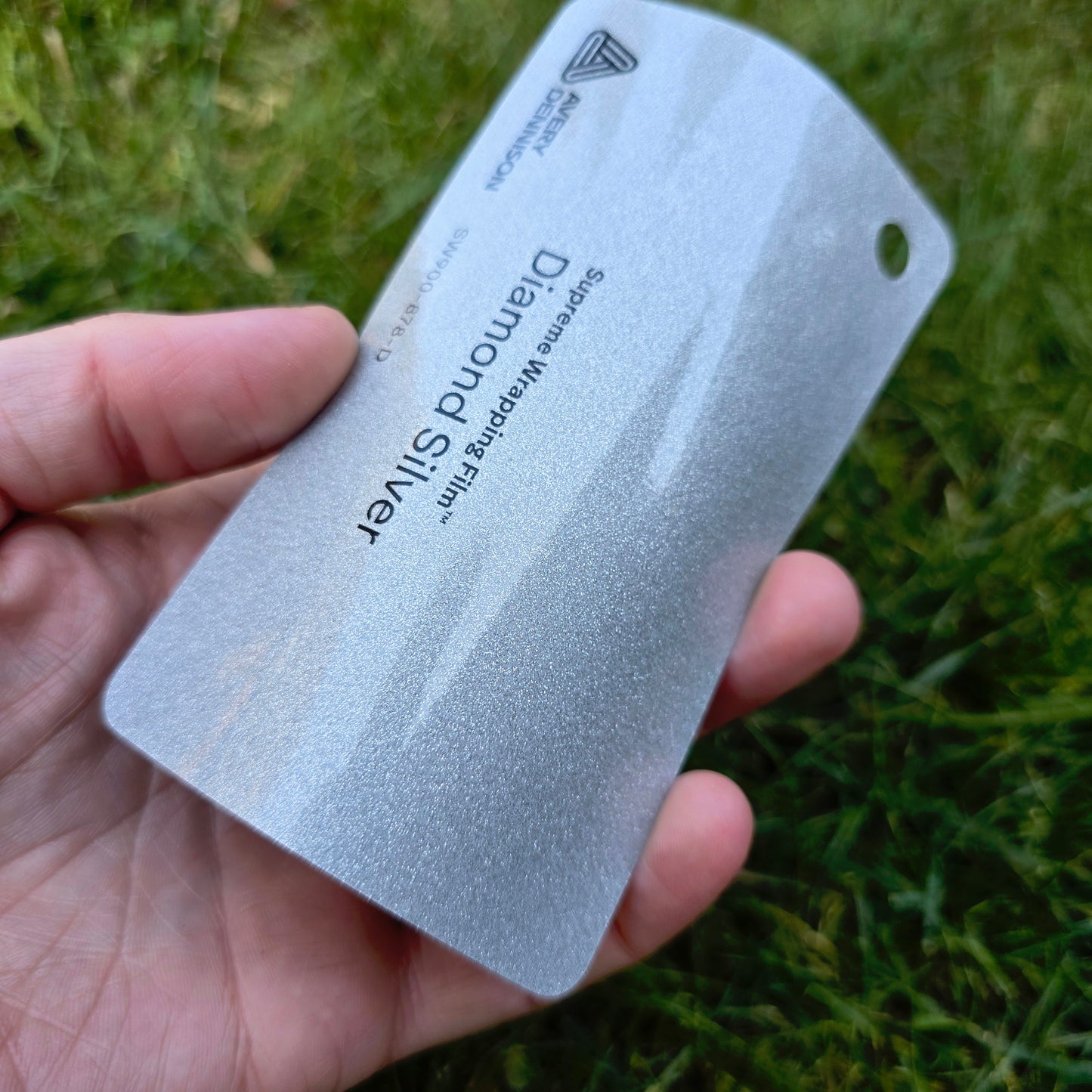 Avery SW 900 Diamond Silver Gloss, Sparkle Wrap Film