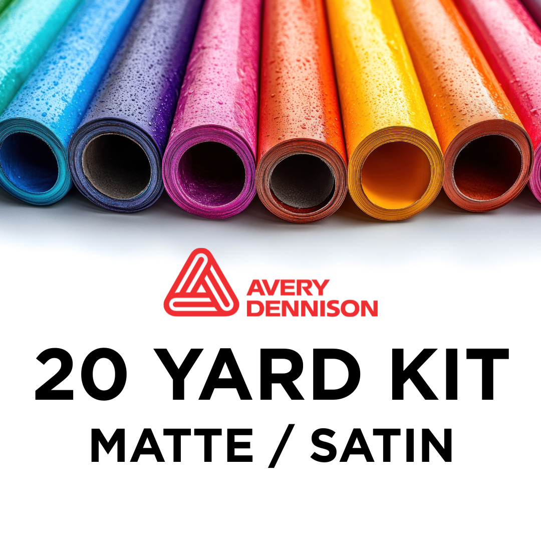 Avery 20 Yard Wrap Kit - MATTE | SATIN