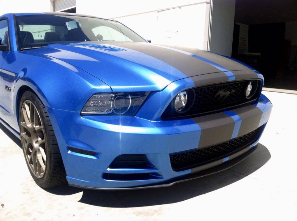 3M 2080 Blue Metallic Gloss