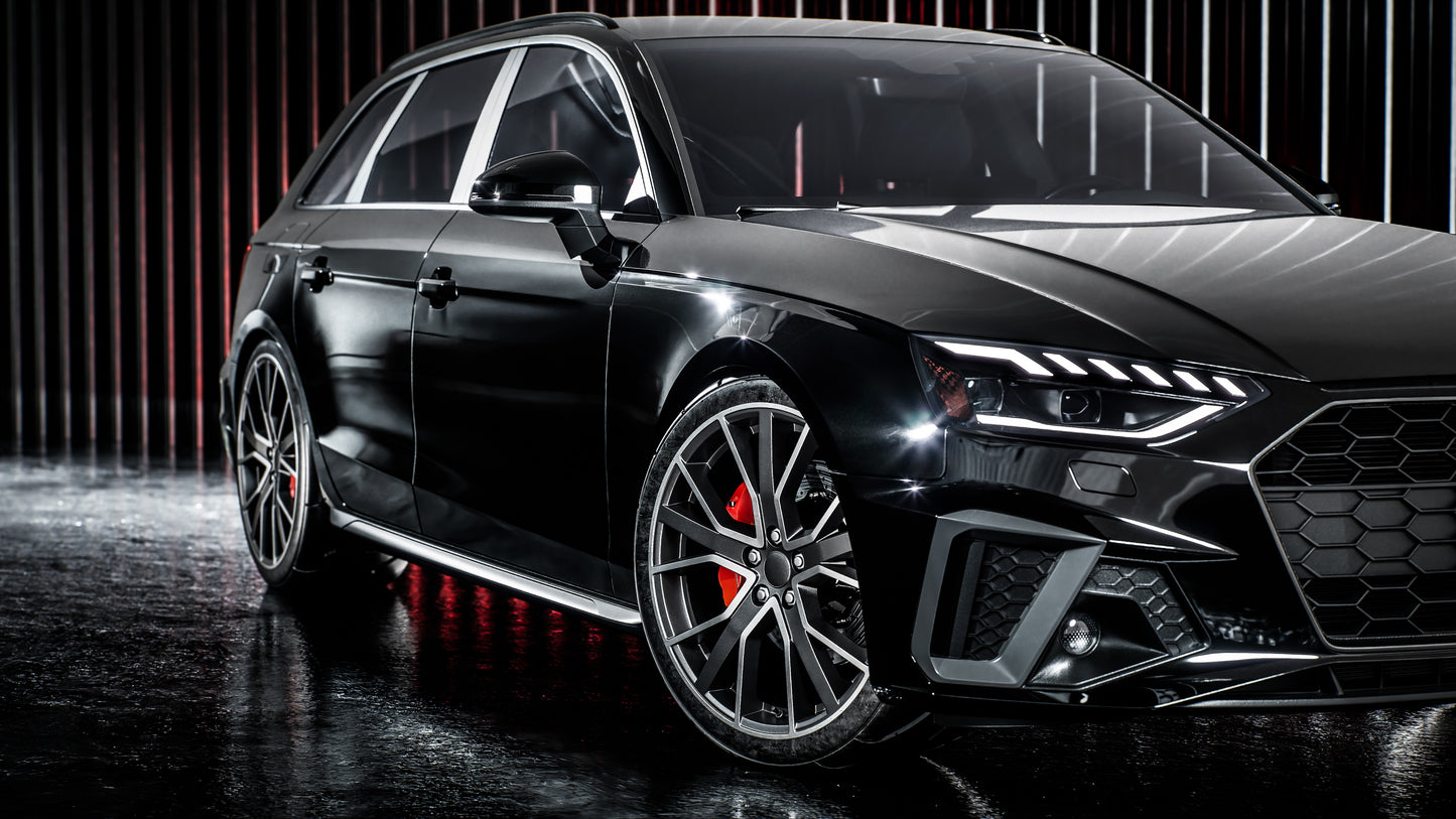 3M 2080 Black Metallic High Gloss
