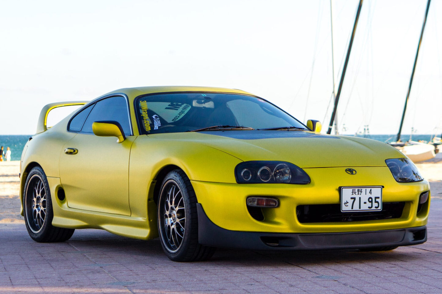 3M 2080 Bitter Yellow Satin