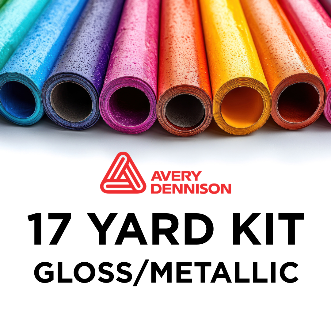 Avery 17 Yard Wrap Kit - GLOSS/METALLIC