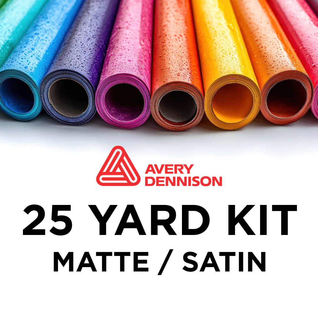 Avery 25 Yard Wrap Kit - MATTE | SATIN