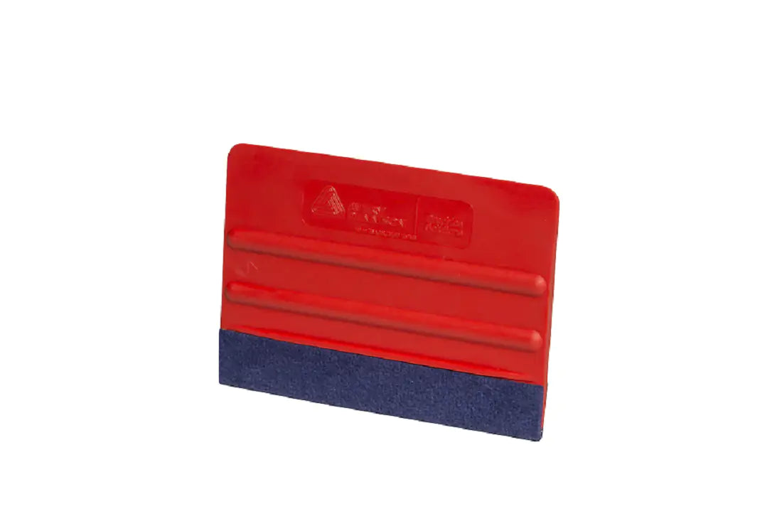 Red Pro Flex Felt Edge Squeegee