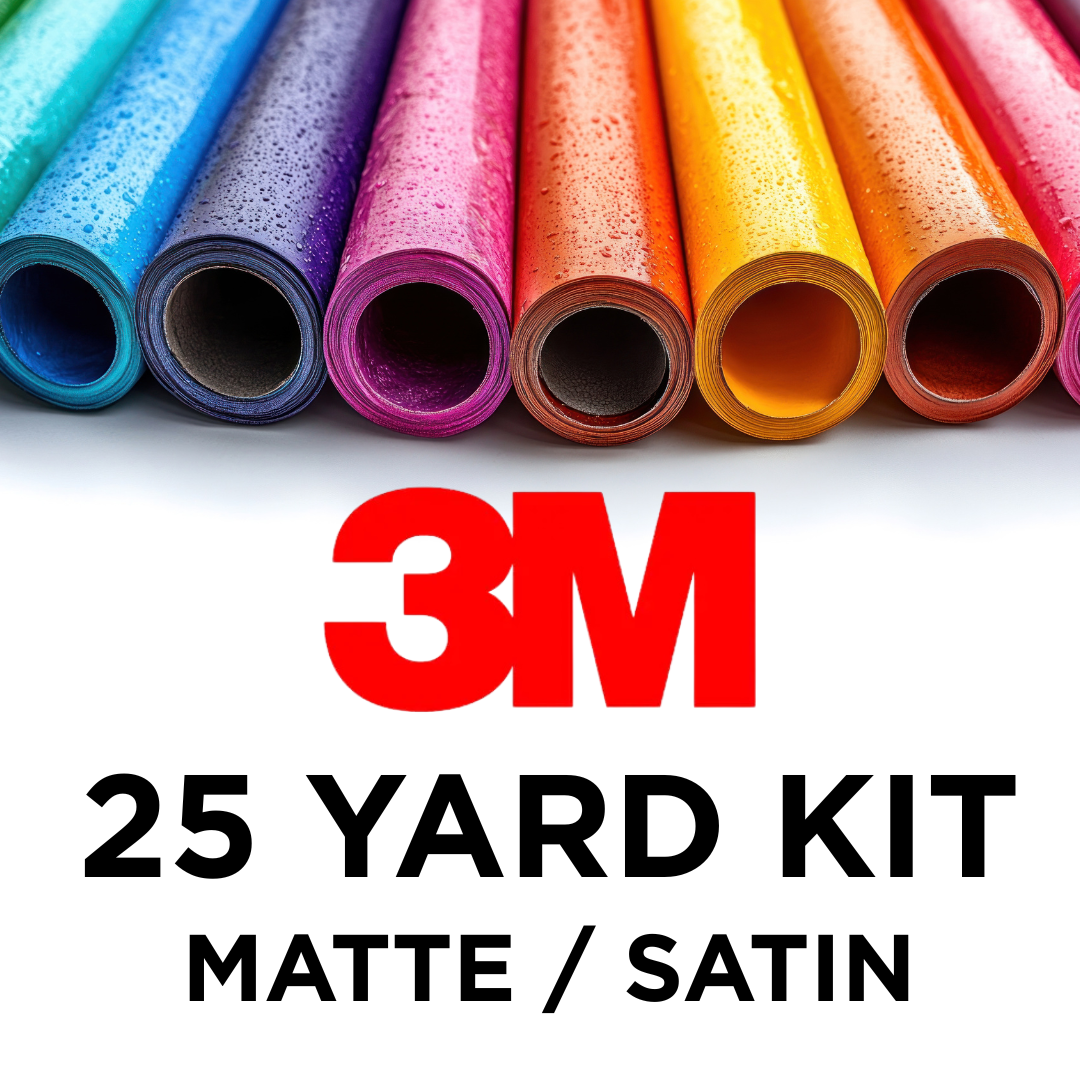 3M 25 Yard Wrap Kit - MATTE | SATIN