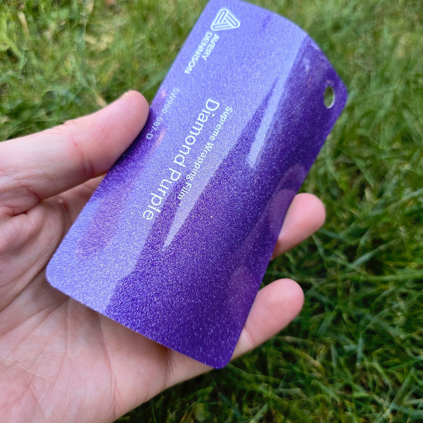 Avery SW 900 Diamond Purple Gloss, Sparkle Wrap Film