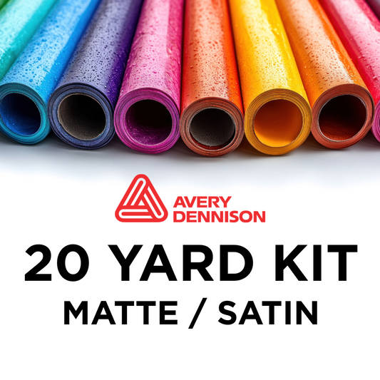 Avery 20 Yard Wrap Kit - MATTE | SATIN