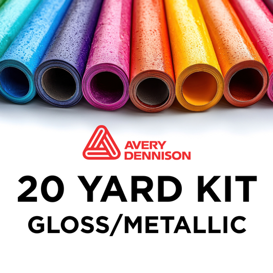 Avery 20 Yard Wrap Kit - GLOSS/METALLIC