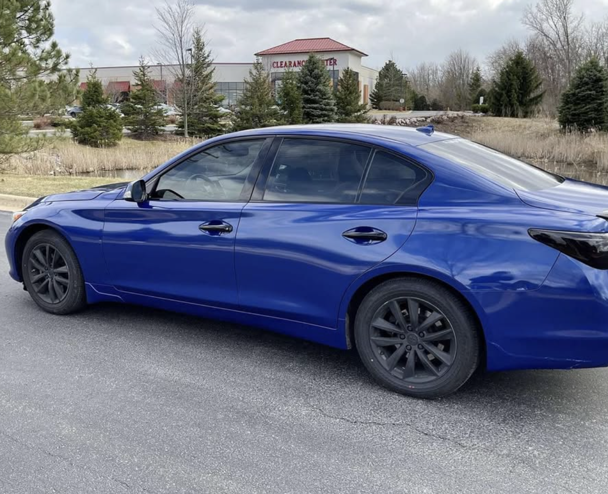 3M 2080 Deep Blue Metallic Gloss